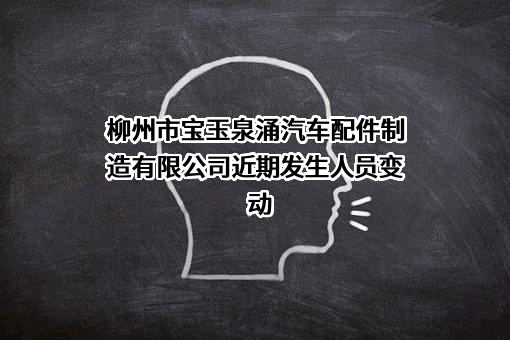 柳州市宝玉泉涌汽车配件制造有限公司