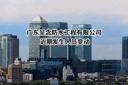 广东呈念防水工程有限公司