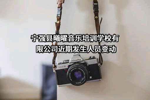 宁强县曦曜音乐培训学校有限公司近期发生人员变动