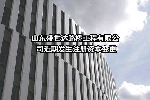 山东盛世达路桥工程有限公司
