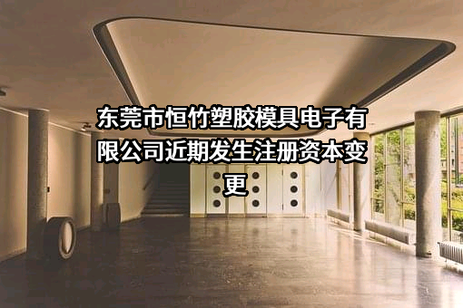 东莞市恒竹塑胶模具电子有限公司