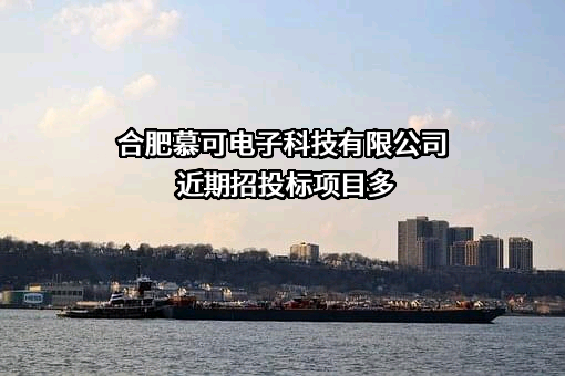 合肥慕可电子科技有限公司近期招投标项目多