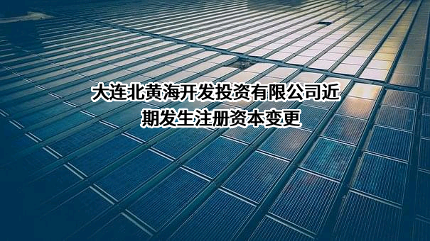 大连北黄海开发投资有限公司