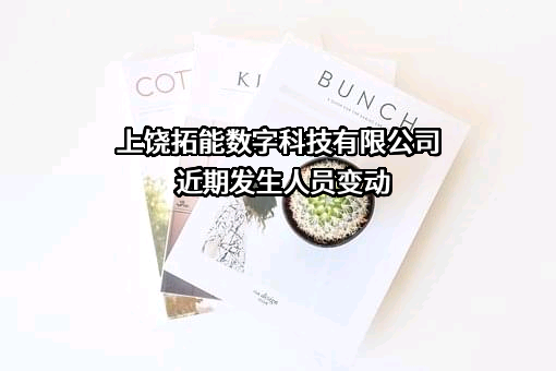 上饶拓能数字科技有限公司