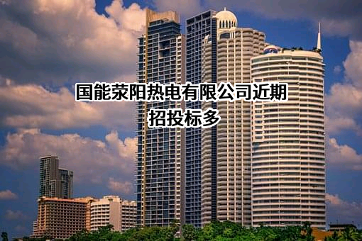 国能荥阳热电有限公司近期招投标项目多