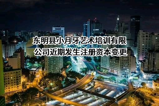 东明县小月牙艺术培训有限公司