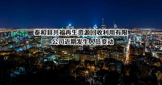 泰和县共福再生资源回收利用有限公司