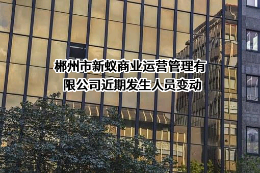 郴州市新蚁商业运营管理有限公司