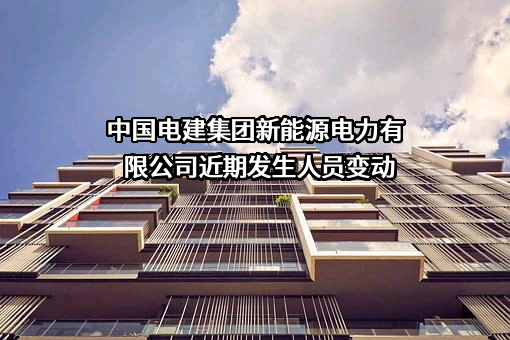 中国电建集团新能源电力有限公司