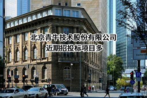 北京青牛技术股份有限公司近期招投标项目多