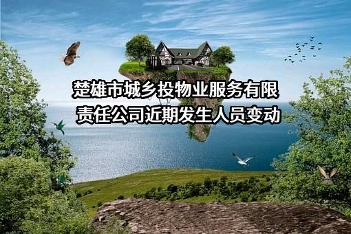 楚雄市城乡投物业服务有限责任公司近期发生人员变动