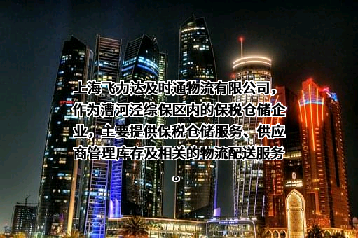 上海飞力达及时通物流有限公司