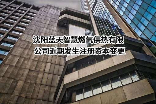 沈阳蓝天智慧燃气供热有限公司