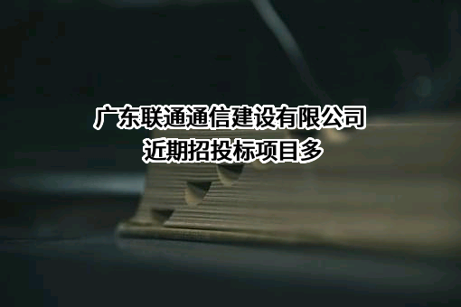 广东联通通信建设有限公司