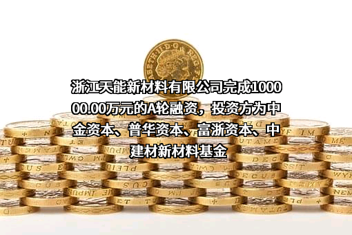 浙江天能新材料有限公司