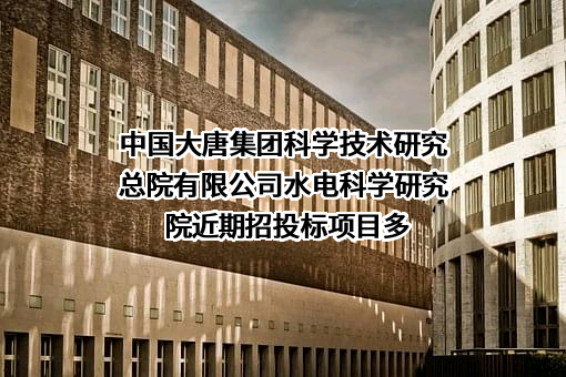 中国大唐集团科学技术研究总院有限公司水电科学研究院