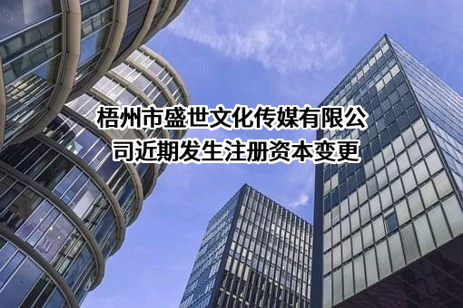 梧州市盛世文化传媒有限公司