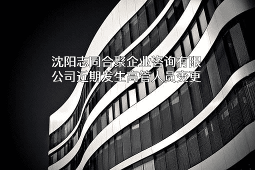 沈阳志同合聚企业咨询有限公司