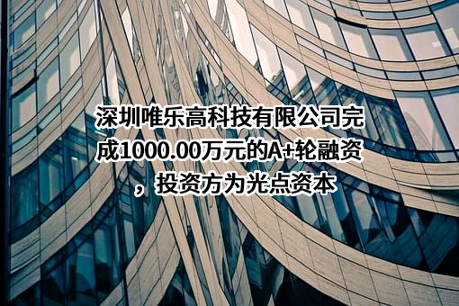 深圳唯乐高科技有限公司