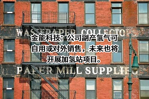 金能科技股份有限公司