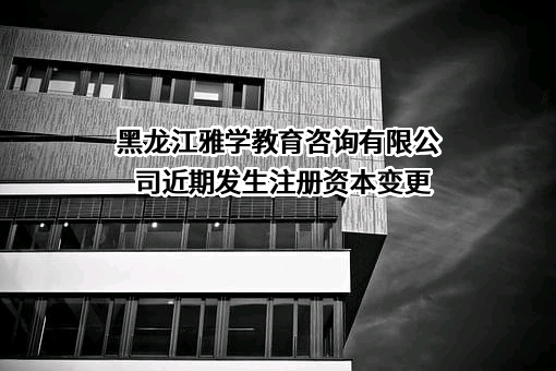 黑龙江雅学教育咨询有限公司