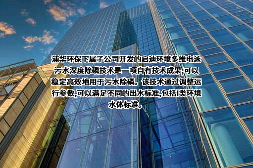 启迪环境科技发展股份有限公司
