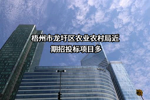 梧州市龙圩区农业农村局