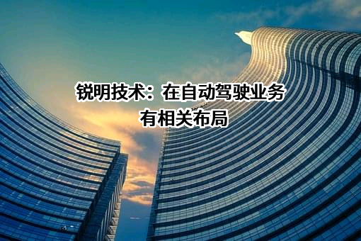 深圳市锐明技术股份有限公司