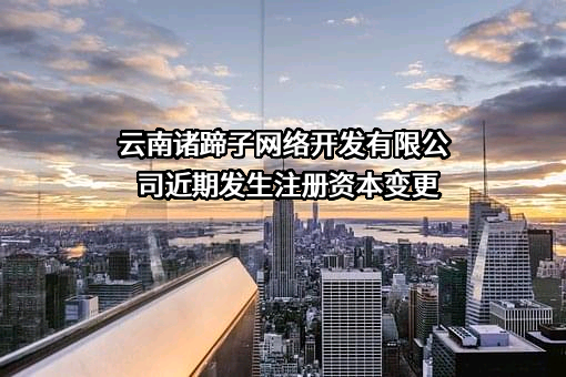 云南诸蹄子网络开发有限公司