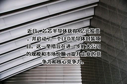 安徽芯芯半导体科技有限公司