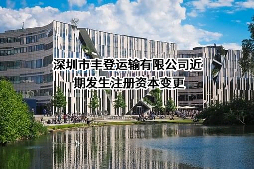 深圳市丰登运输有限公司