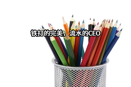 铁打的完美，流水的CEO