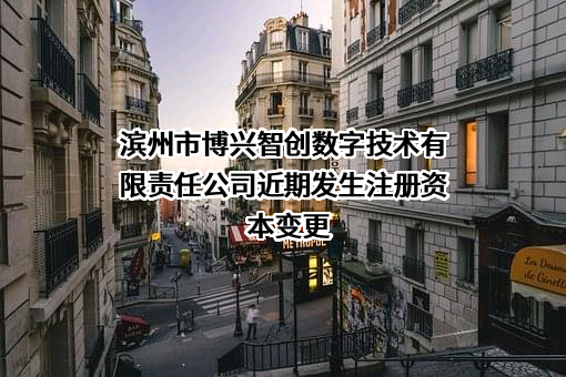 滨州市博兴智创数字技术有限责任公司