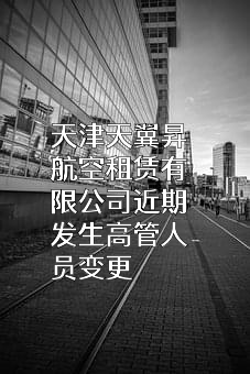 天津天翼昇航空租赁有限公司