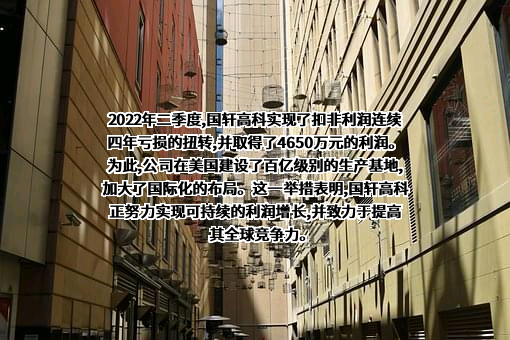 国轩高科股份有限公司