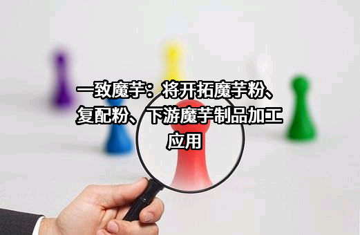 云南一致魔芋生物科技有限公司