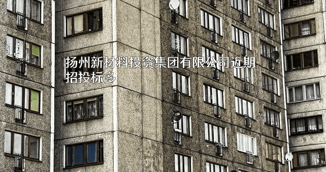 扬州新材料投资集团有限公司