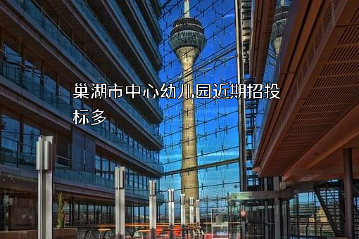 巢湖市中心幼儿园近期招投标项目多