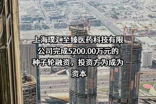 上海璞汇至臻医药科技有限公司