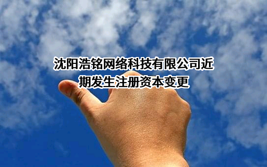 沈阳浩铭网络科技有限公司