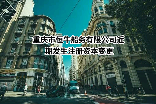 重庆市恒牛船务有限公司