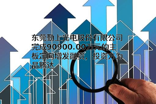 东莞勤上光电股份有限公司