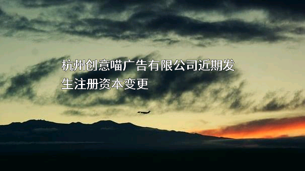 杭州创意喵广告有限公司