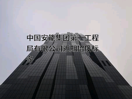 中国安能集团第一工程局有限公司