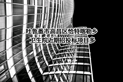 吐鲁番市高昌区恰特喀勒乡卫生院