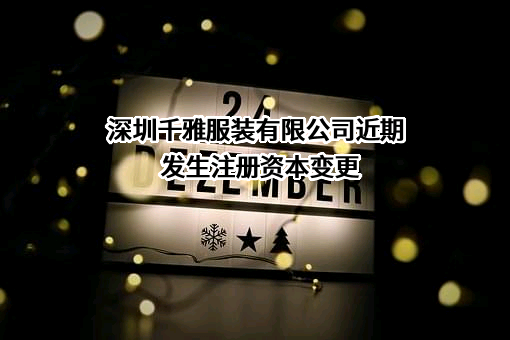 深圳千雅服装有限公司