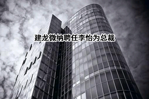 建龙微纳聘任李怡为总裁