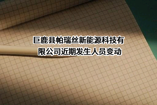 巨鹿县帕瑞丝新能源科技有限公司