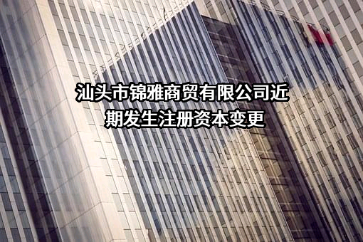 汕头市锦雅商贸有限公司