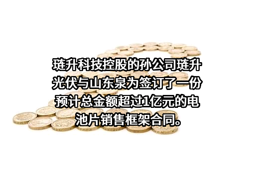 眉山琏升光伏科技有限公司